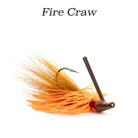 Hybrid-Skirt Swim Jig